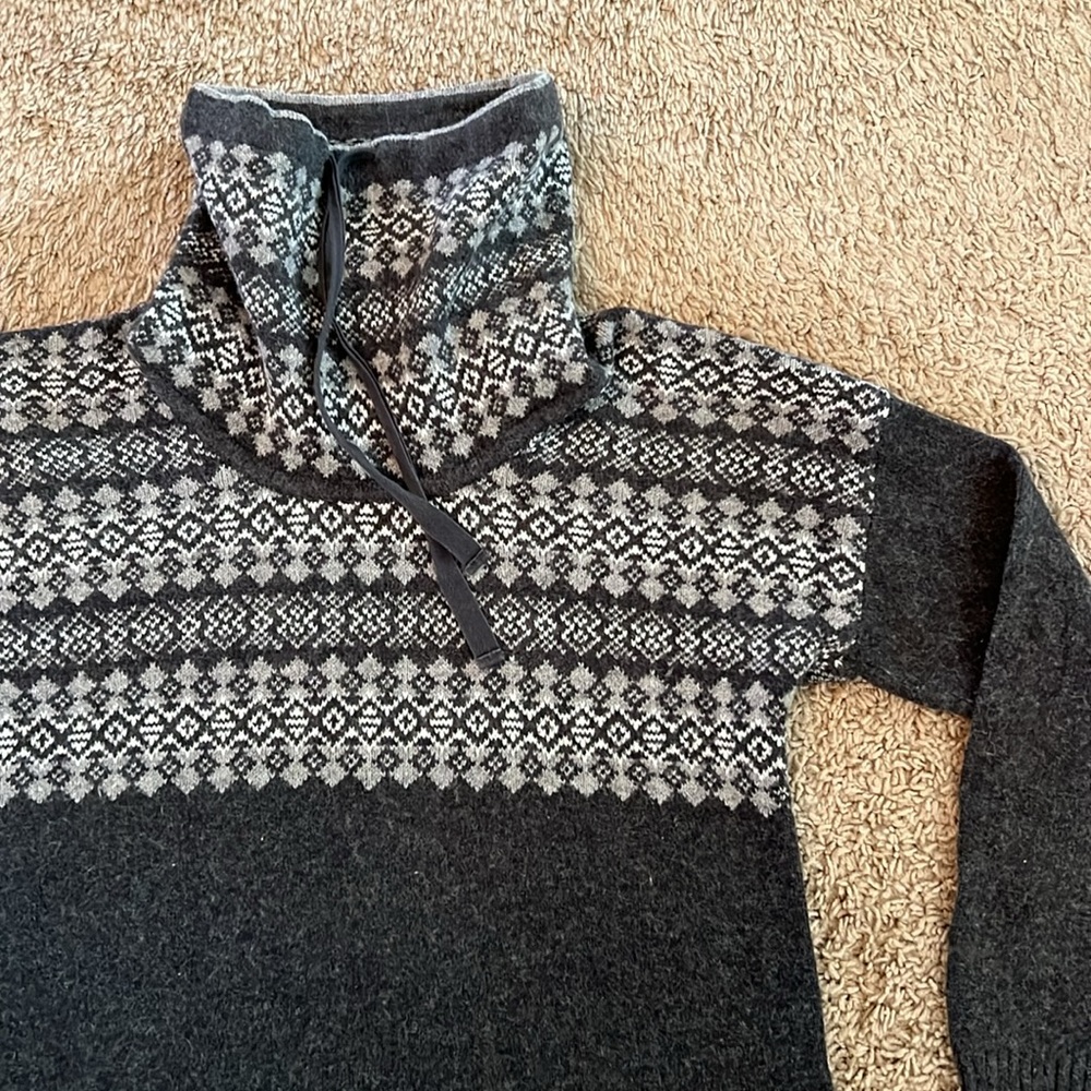 Eddie Bauer Women's Funnel Neck Tunic Sweater